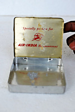 Vintage Marcovitch Black-White For Air India Advertising Box Empty London Old
