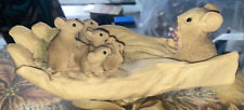Stone Garden Decor Mice Mouse on Garden Gloves Figurine Resin United Designs UDC picture