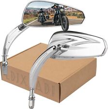 Motorcycle Chrome Rear view Mirrors for Sportster Road King Street Electra Glide picture