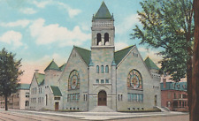 St. James Methodist Church in Kingston New York White Border Vintage Post Card picture