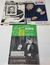 The Linking Ring Journal 1940s International Brotherhood of Magicians Set of 3 picture