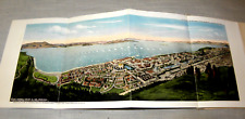 VINTAGE PANAMA PACIFIC EXPO REPUBLIC OF CUBA POSTCARDS PANORAMIC MAP SF 1915 picture