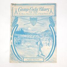 1917 Camp Cody Blues, Fox Trot by Harry Baisden 2nd Iowa Infantry Band, WWI 1916 picture