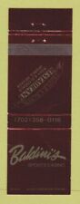 Matchbook Cover - Baldini's Sports Casino Sparks NV Triple Crown Restaurant picture