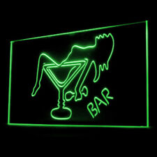 170089 Bar Cocktails Open Pub Club Home Decor Display LED Night Light Neon Sign picture