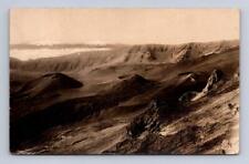 RPPC VOLCANO CRATERS HAWAII REAL PHOTO POSTCARD (c. 1920s) picture
