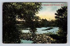 Tecumseh MI-Michigan, The Standish Pond, Antique, Vintage Postcard picture