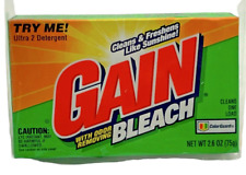Vintage 1997 Gain Powder Laundry Detergent With Bleach Single Use Sample picture