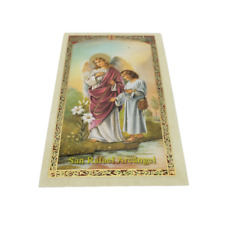 San Rafael Archangel Prayer Card (Spanish) picture