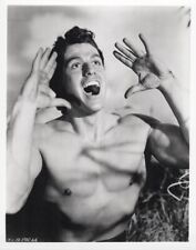 Gordon Scott gives his Tarzan yell 1957 Tarzan and The Lost Safari 8x10 photo picture
