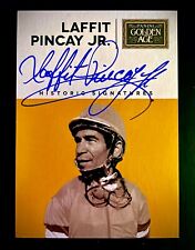 2014 Panini Golden Age Laffit Pincay Jr Signed Horse Racing Jockey Affirmed 🏇🏇 picture
