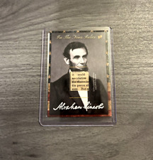 20218 Pieces of the Past ABRAHAM LINCOLN AUTHENTIC CANVAS RELIC picture
