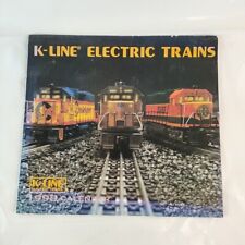 K-Line Electric Trains 1998 Calendar Printed in USA Wall Art Hobby Man Cave Gift picture