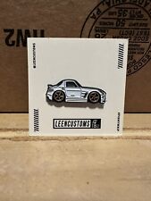 Leen Customs Pin Garage White Mercedes SLS Out of 300 picture