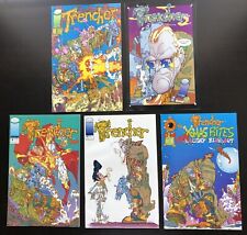 Trencher 1 2 3 4 + 1994 X-Mas Bites Holiday Blowout By Keith Giffen Complete Set picture