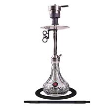 Amy Deluxe Xpress Fame S Hookah SHISHA WATERPIPE SS29.02| Black-Transparent. picture
