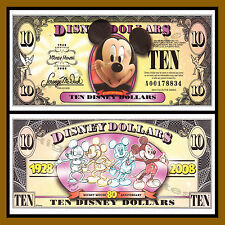 Disney 10 Dollars, 2008 Series 
