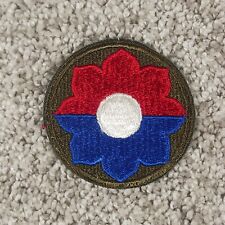 Vintage 9th Infantry Division Patch 