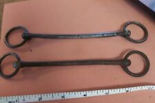 Two Antique 1890 /1920 Draft Horse Bits picture