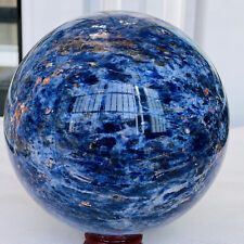 2640g Blue Sodalite Ball Sphere Healing Crystal Natural Gemstone Quartz Stone picture