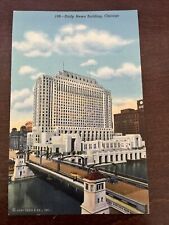 Chicago IL-Illinois, Daily News Building, c1949 Vintage Souvenir Postcard picture