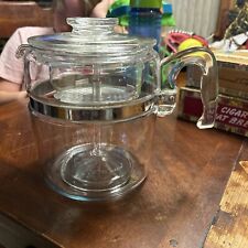 Vintage Pyrex Percolator 9 Cup Flameware Coffee Pot Maker picture
