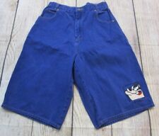 RARE VTG Mickey Unlimited Disney Pete Denim Jean Shorts Youth sz XL 28 in Waist picture