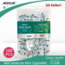 Adous 200 Pcs Tobacco Cigarette Filter Bulk Holder Tar With Slim Convert 2-Pack picture