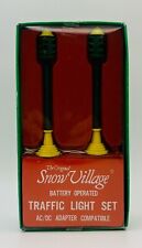 Dept 56 Traffic Light Set Snow Village Battery Operated Unopened Box Christmas picture