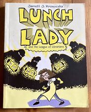 LUNCH LADY AND THE LEAGUE OF LIBRARIANS by JARRETT J. KROSOCZKA 2009 *SIGNED* PB picture