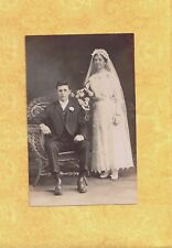 X RPPC real photo postcard 1908-39 TURGEON FAMILY COUPLE EXILDA picture