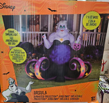 Gemmy 6ft tall Animated Projection Disney's Ursula Halloween Inflatable picture
