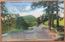 Postcard Penn-Sylvania Penn's Woods from Duncanno jul 10 1941  Hand stamped T378 picture