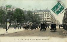 CPA - Paris - Rue Lafayette - Square Montholon 1907 picture