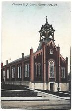 Postcard  Chartiers U.P. Church Cannonsburg Pennsylvania Vintage picture