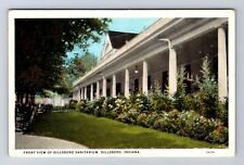 Dillsboro IN-Indiana, Front View Dillsboro Sanitarium, Vintage c1928 Postcard picture