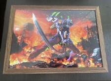 Promotional Novelty Pachinko Evangelion 15 A4 Poster Framed picture