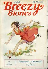 Breezy Stories and Young's Magazine Pulp Jul 1933 Vol. 40 #4 FR picture