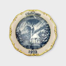 Vintage Sandizell Porcelain Christmas Plate West Germany 1973 Limited Edition picture