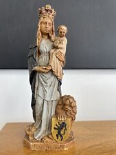 Vintage Statue Of  Our Lady Of Flanders With Infant Jesus picture