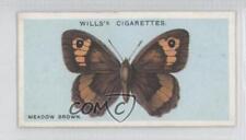 1927 Wills British Butterflies Tobacco Meadow Brown #15 1s8 picture