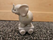 Vintage 1985 Precious Moments Birthday Train Series 4 Four Year Old Elephant  picture