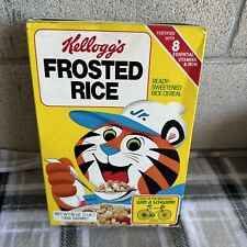 1979 1980 Kellogg's Frosted RICE cereal box Tony JR. empty used vintage  picture