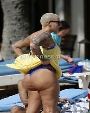 8x10 AMBER ROSE GLOSSY PHOTO picture