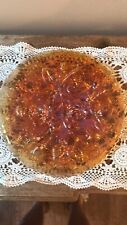 Vintage Imperial Glass Footed Plate 1951-1972 picture