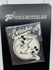 Disney Store D23 Introducing Mickey & Minnie 1928 Logo LE 250 Pin  picture