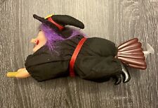 DY TOY Flying Witch 1997 Vintage Halloween Decoration Battery Operated Works picture