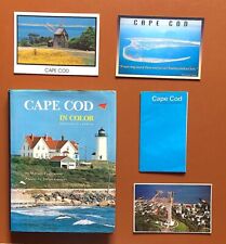 Cape Cod Pictorial Guidebook, Official Map & Guide, Postcards 1960’s-1970’s picture