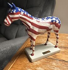 Horse Fever “Old Glory” Marion Cultural Alliance Inc Ocala FL Red White Blue picture