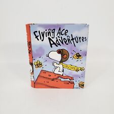 Peanuts Snoopy Flying Ace Adventures Collector’s Book Tin 6x5x1 picture